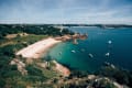 Beauport Bay on a summer's day