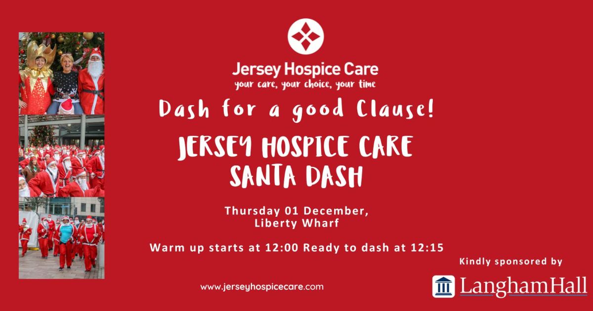 Jersey Hospice Care Santa Dash Event Visit Jersey