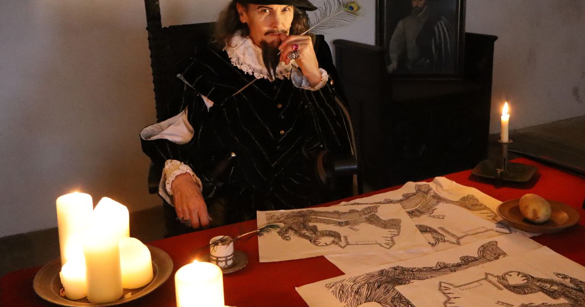 Sir Walter Raleigh at Elizabeth Castle