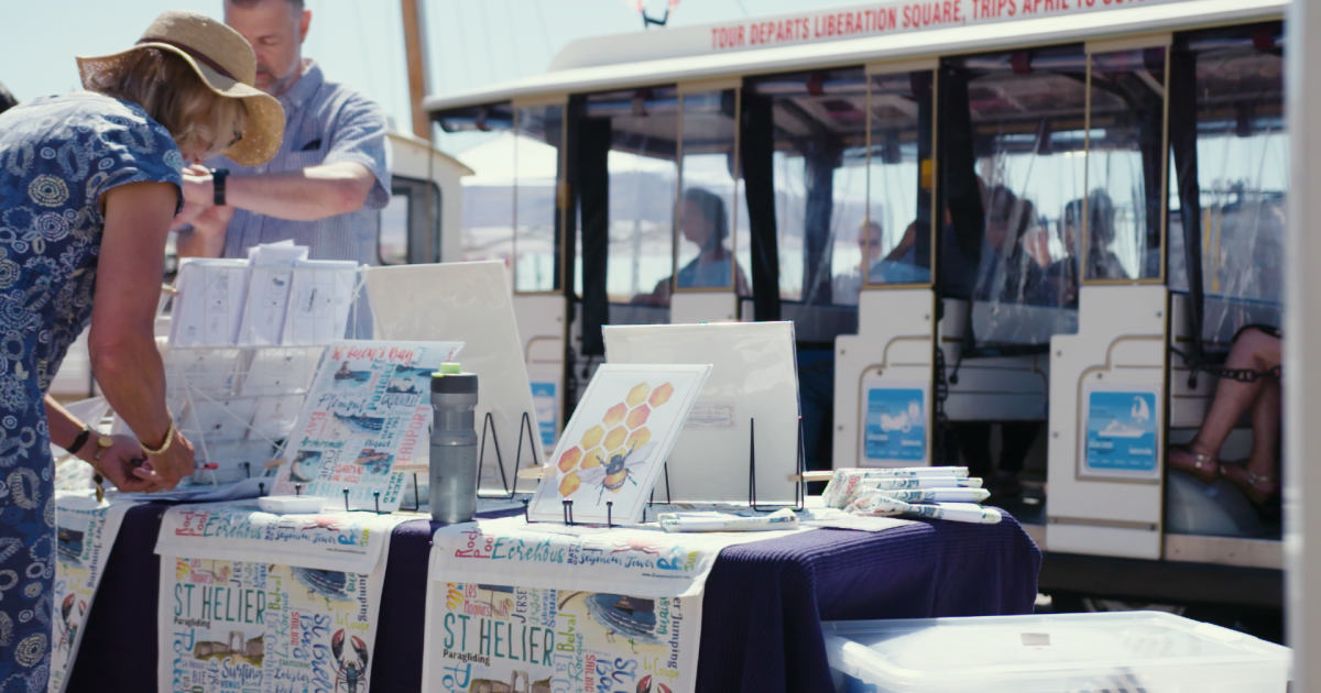 Genuine Jersey Artisans' Market in St Aubin