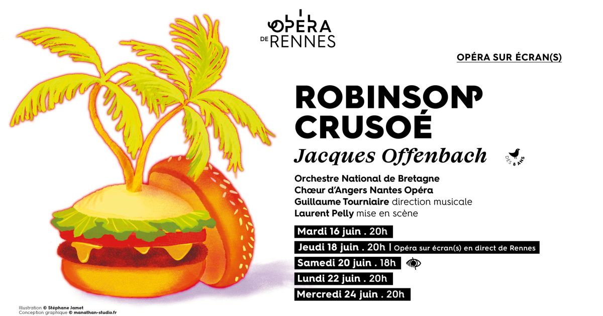 OPÉRA DE RENNES: Robinson Crusoe at Jersey Opera House