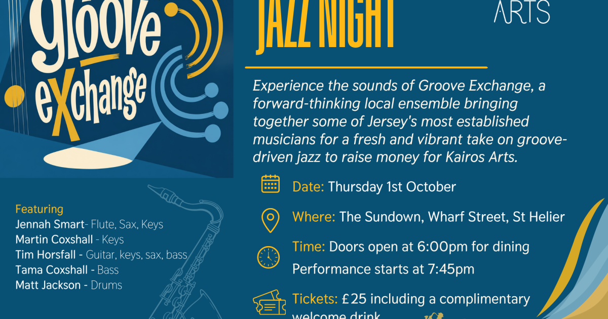 Groove Exchange – Jazz Night for Kairos Arts