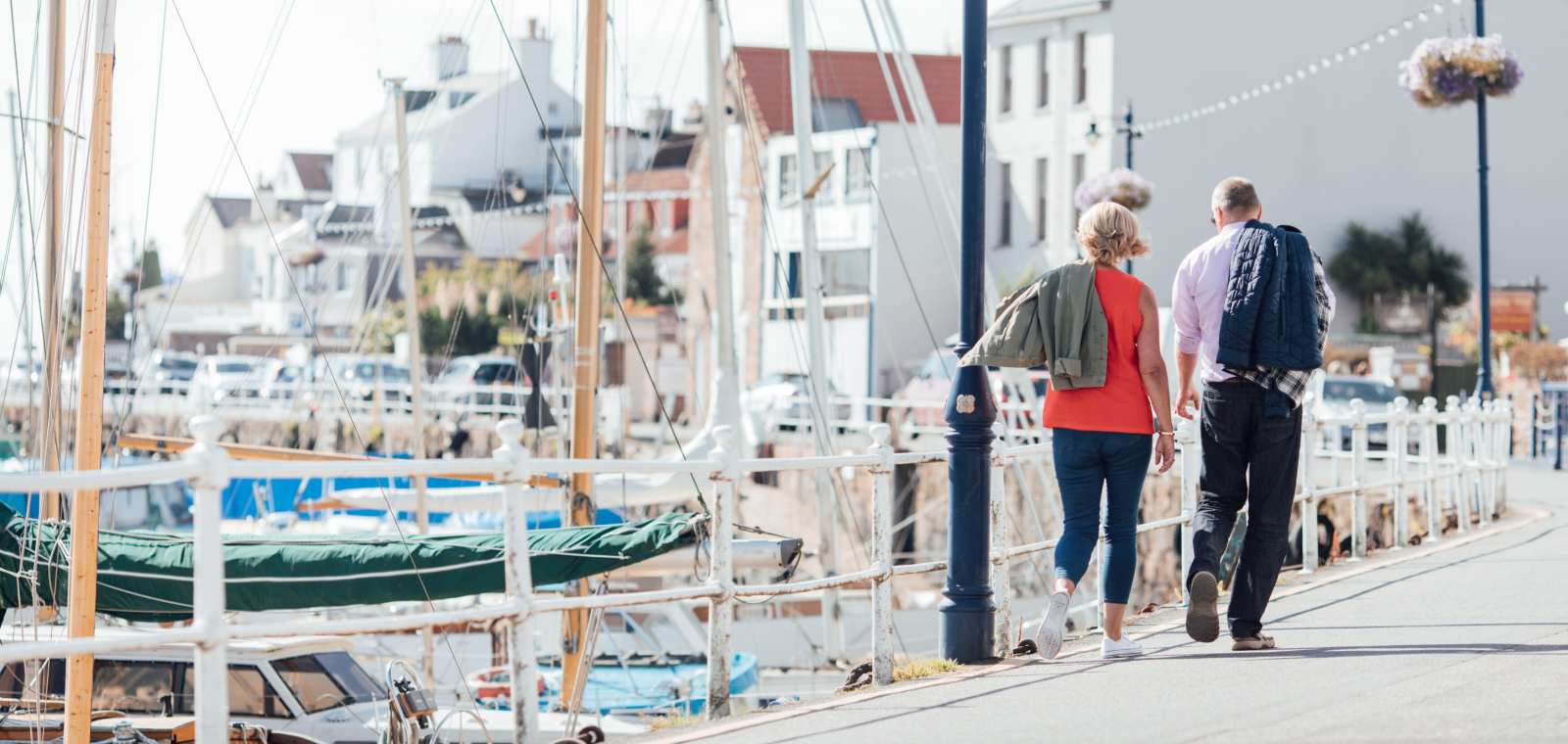 St. Aubin's Harbour in Jersey