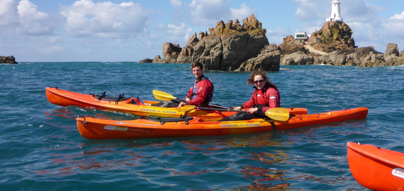 Kayaking at Corbiere
