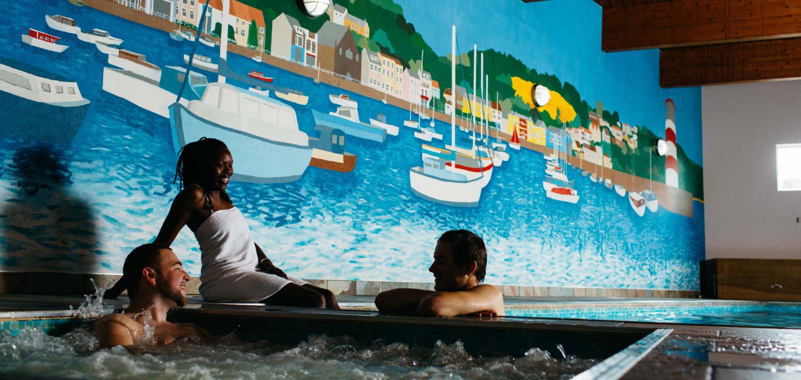 Relax in our swimming pool area daily between 07am - 09pm.