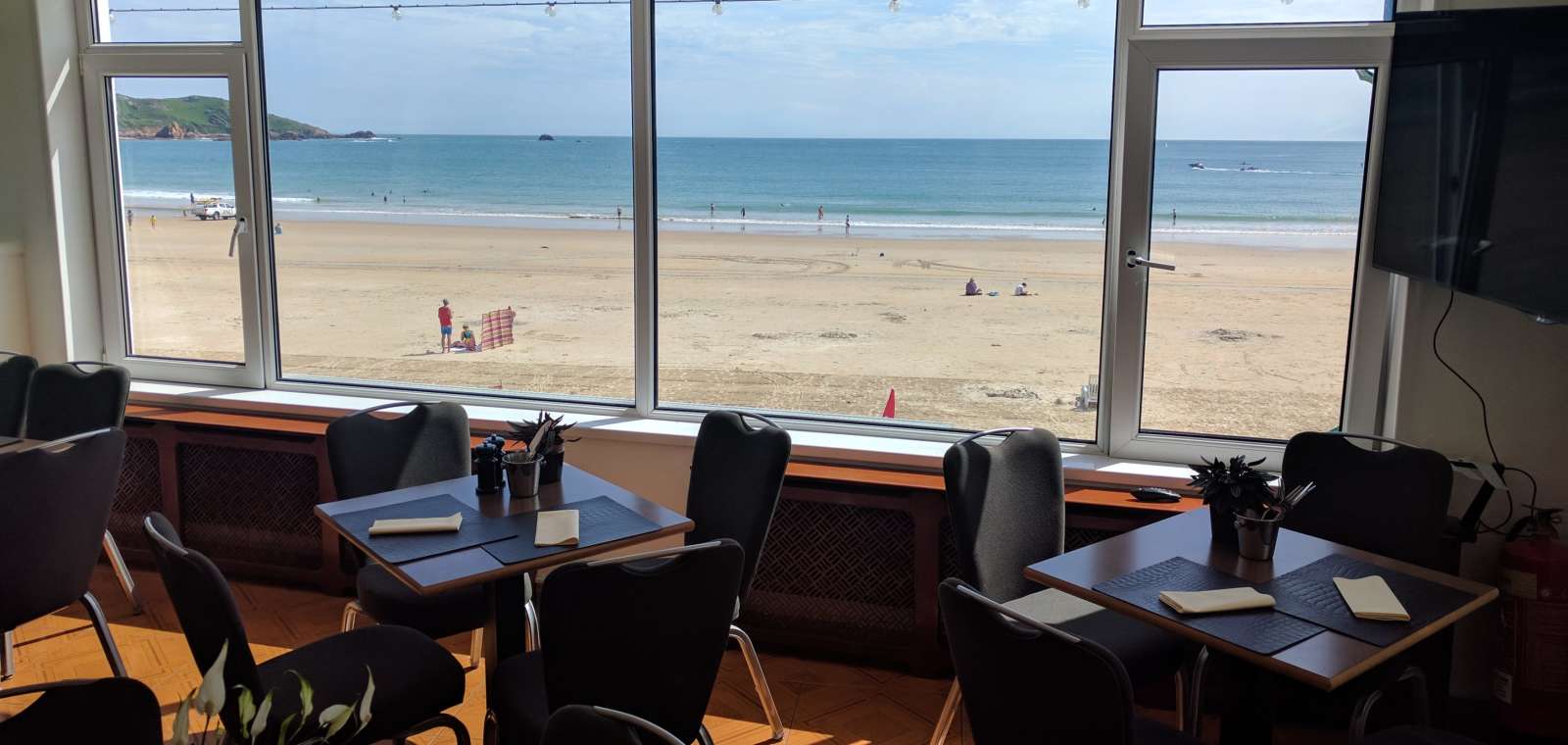 View over St. Brelade's Beach