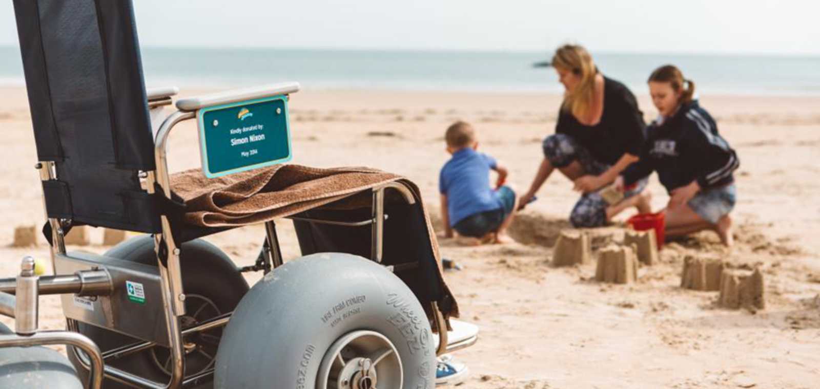 Family fun with BeachAbility