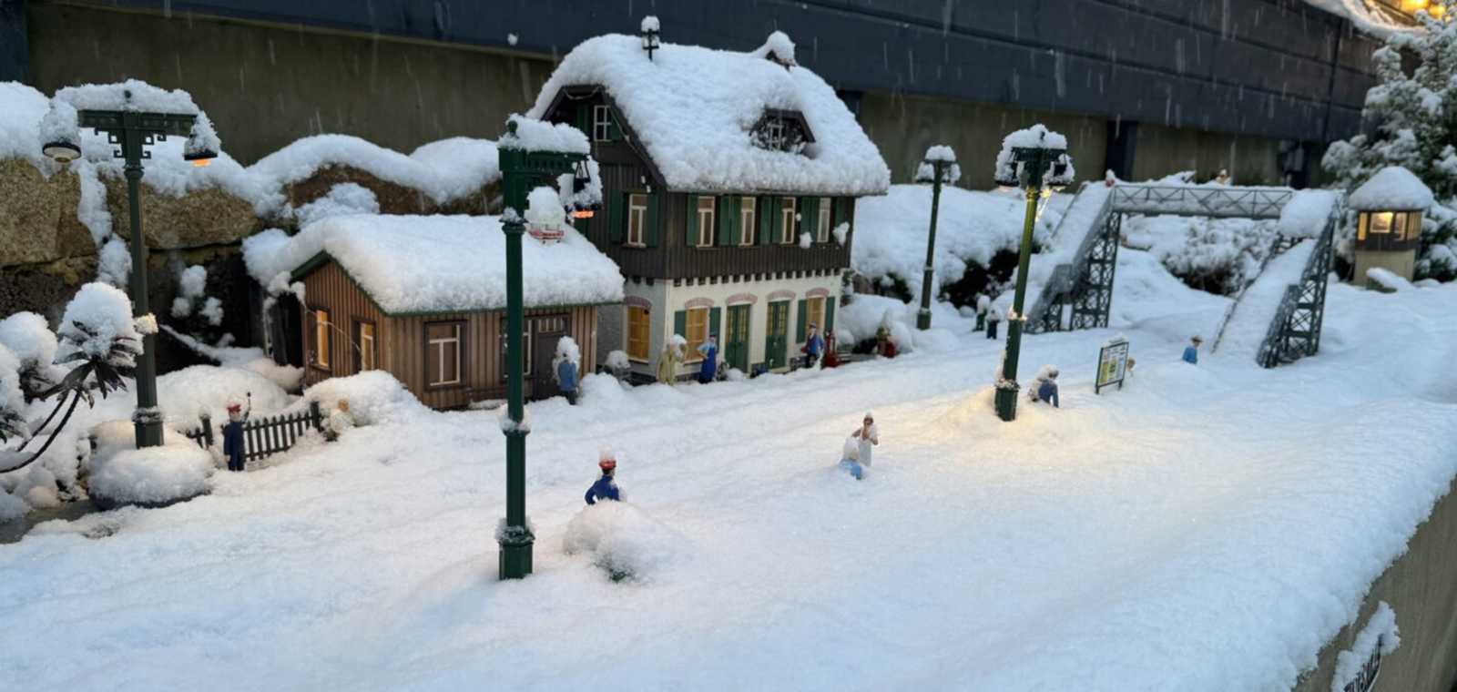 Garden Railway Winter Wonderland