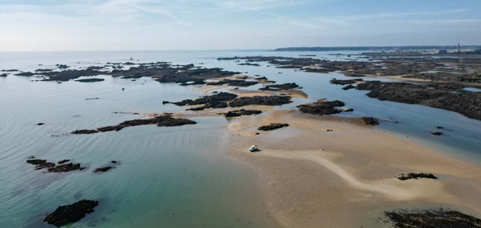 Intertidal Walk to La Sambue Sandbank
