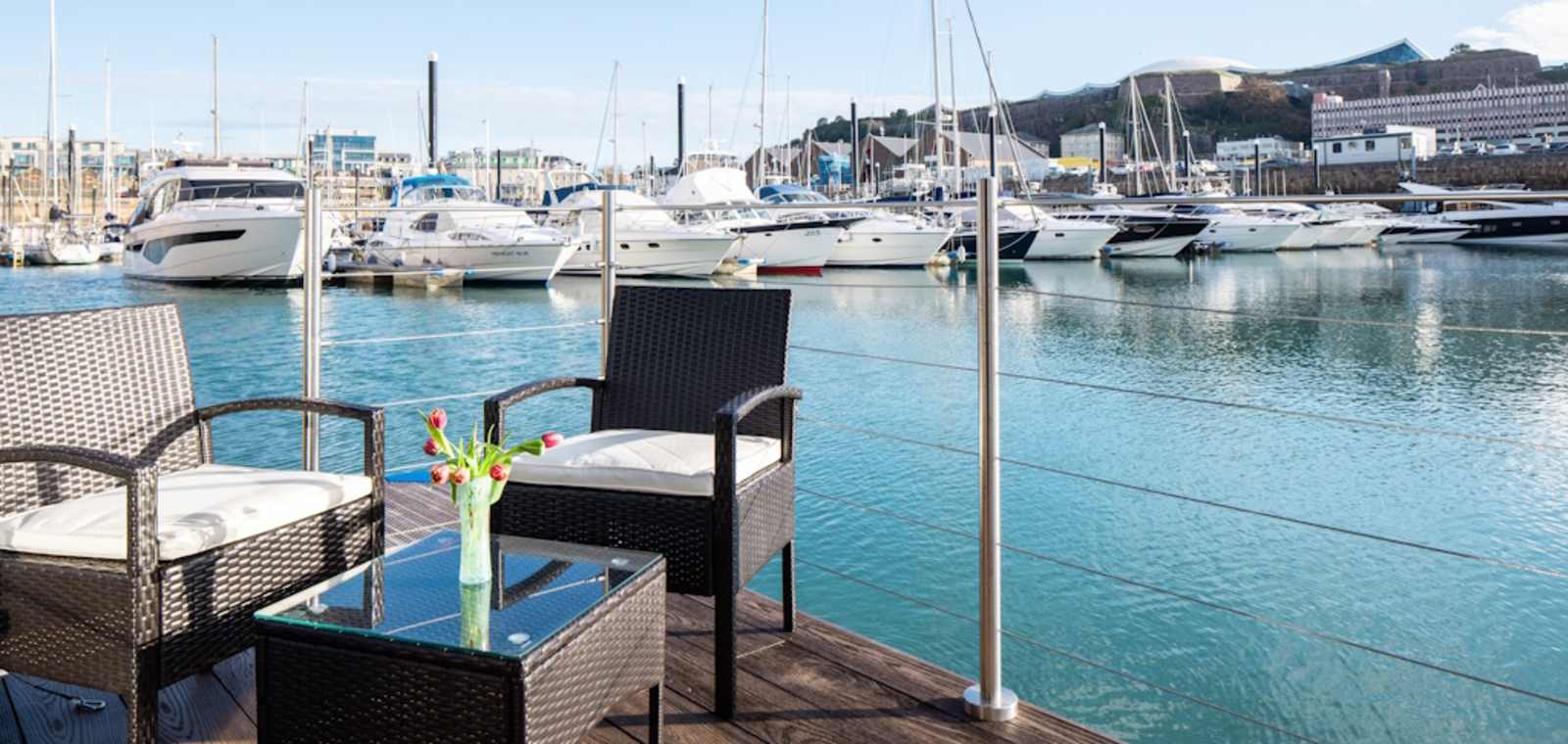 The Shells | Jersey Marina Floating Pods