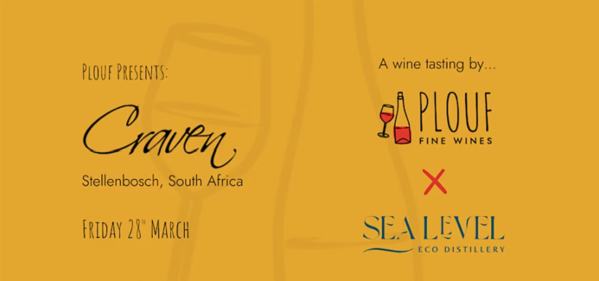 Wine tasting at Sea Level Distillery