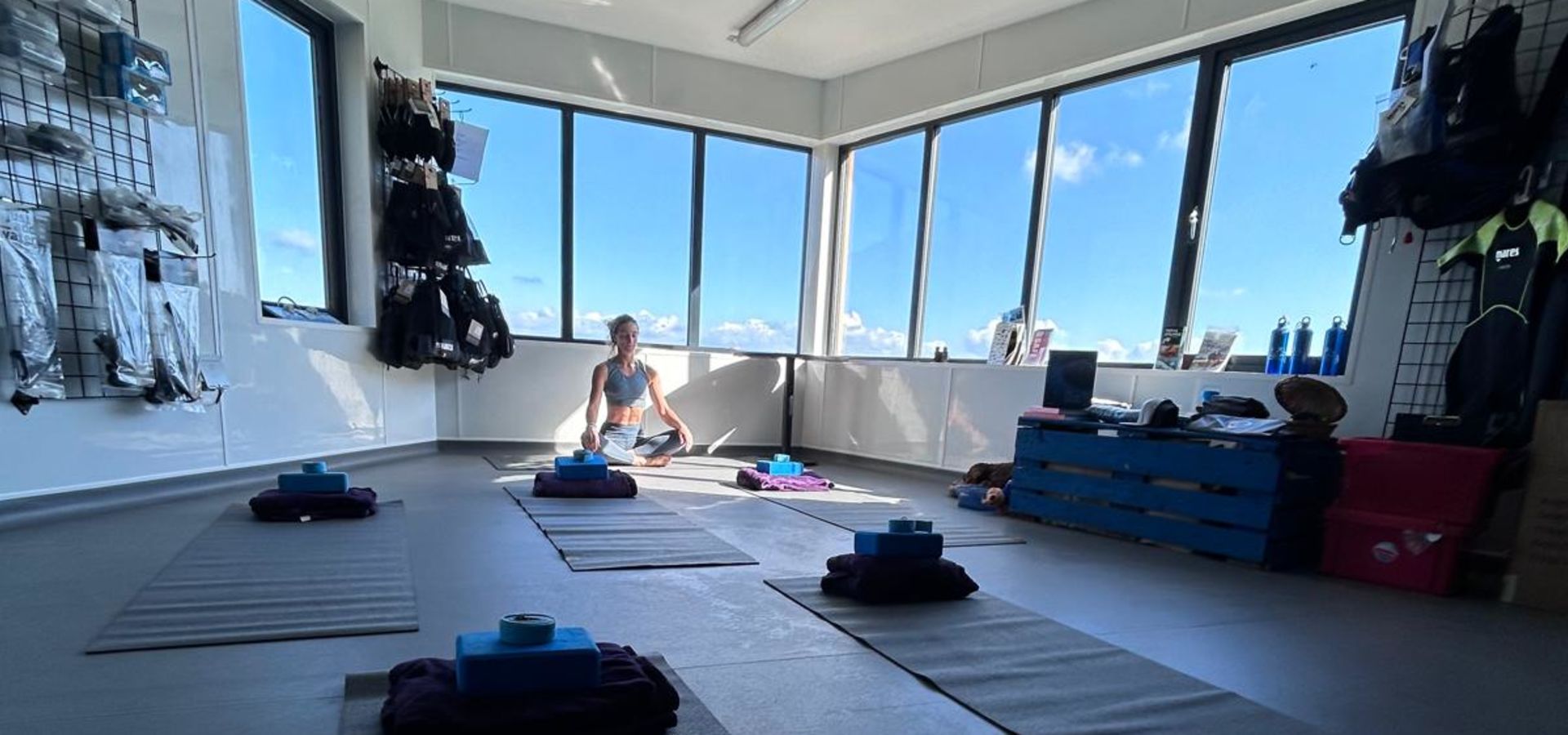 YOGA IN SEAVIEW ROOM