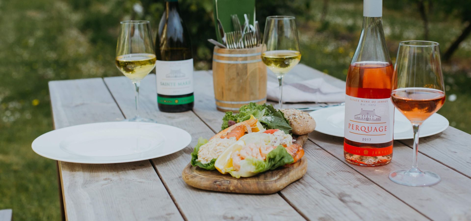 Sunday Lunch at La Mare Wine Estate