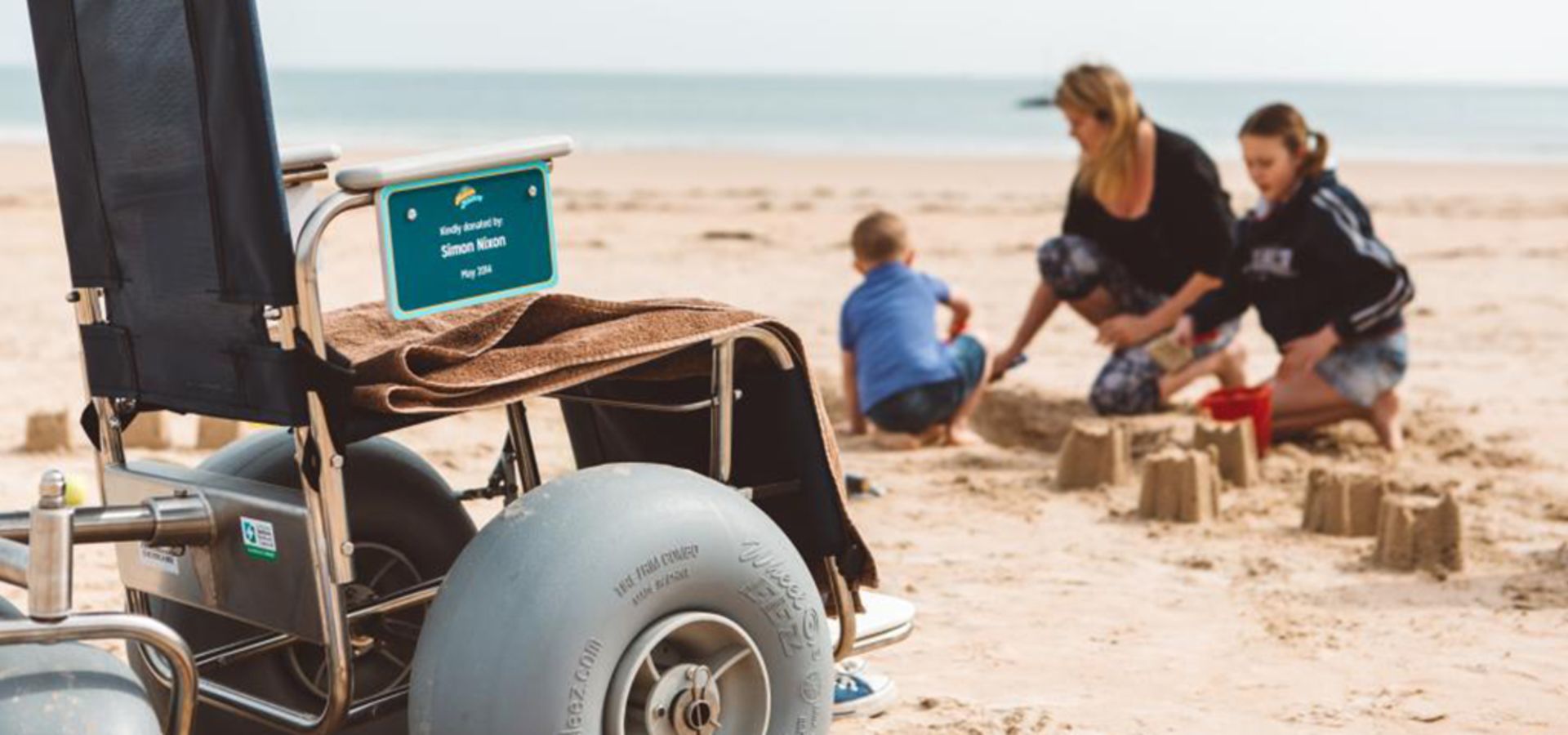 Family fun with BeachAbility