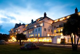 St Brleades Bay Hotel at Night