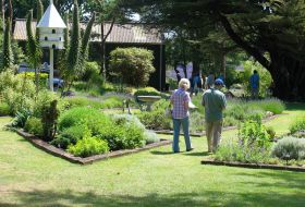 The grounds of Jersey Lavender
