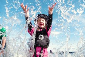 Healing Waves athletes in action