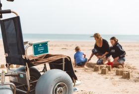 Family fun with BeachAbility