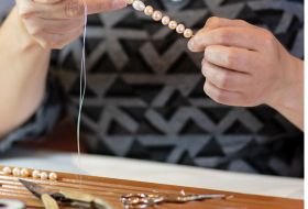 Jersey pearl expert pearl stringing