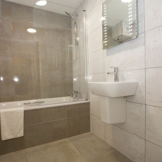 En suite Bathroom with shower