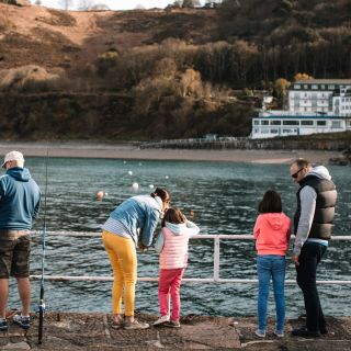 Bouley Bay pier Jersey