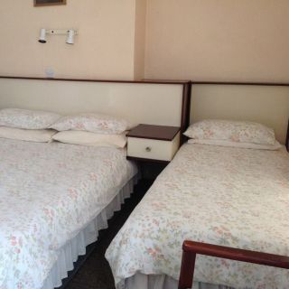 Double and single bedroom