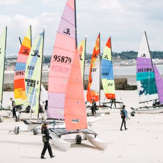 Sailing in St. Aubin