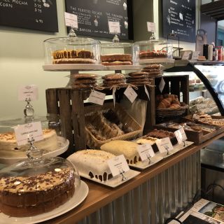 The cake counter