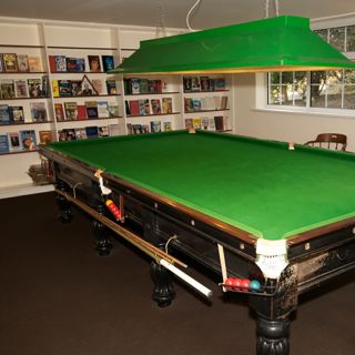 Vintage snooker table