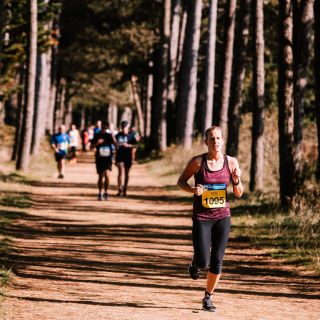 Runners o the Railway Walk