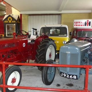 Classic tractors - many more are on display