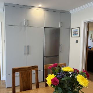 Kitchen and dining area