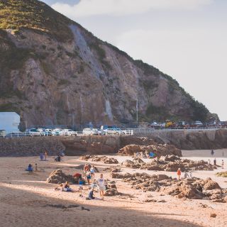 Gru00e8ve de Lecq Beach