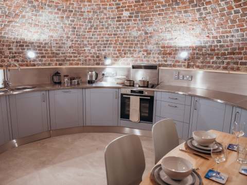Kitchen of Archirondel Tower