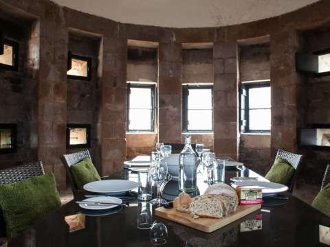 dinning area in tower