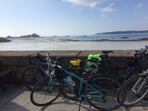 Jersey is a great place to explore by bike