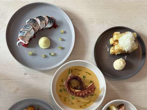 food selection from menu