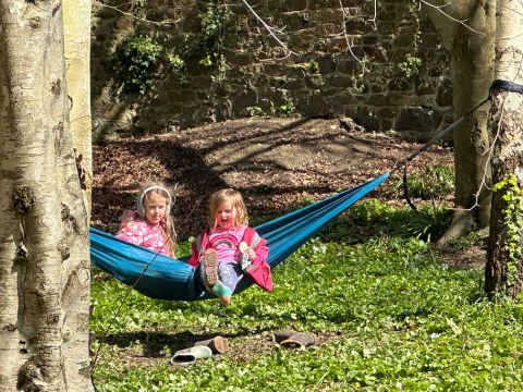 Spend time with Friends in the Hammocks