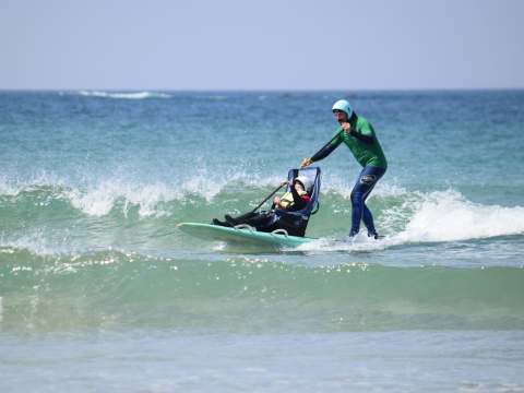 Healing Waves athletes in action