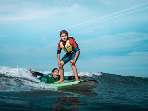 Healing Waves athletes in action