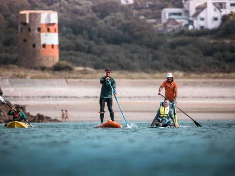 Healing Waves athletes in action