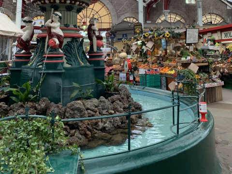 Inside St. Helier Market
