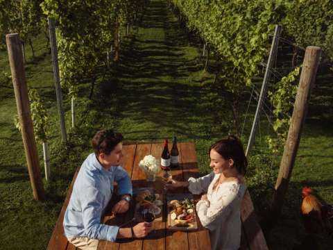 Dine by the vines at La Mare Wine Estate