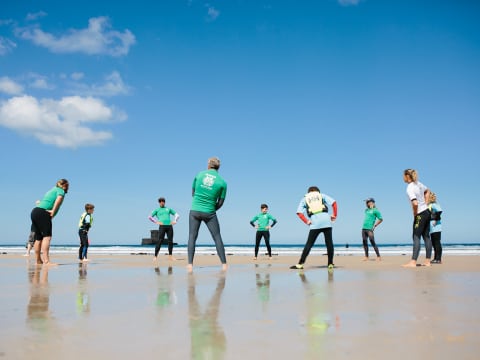 Healing Waves athletes in action