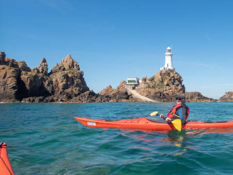 Sea Kayak at Corbiere