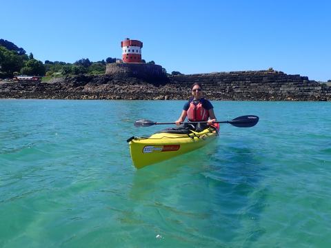 Kayaking at Archirondel