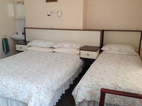 Double and single bedroom
