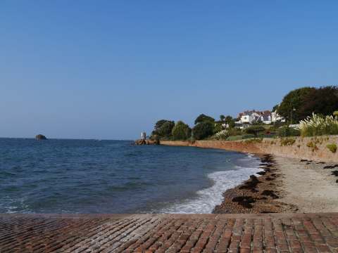 Pontac slipway across the road