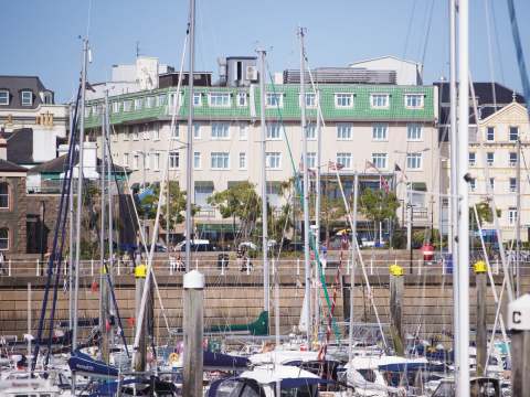 Pomme d'Or Hotel harbour view