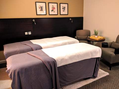 Spa suites treatment room
